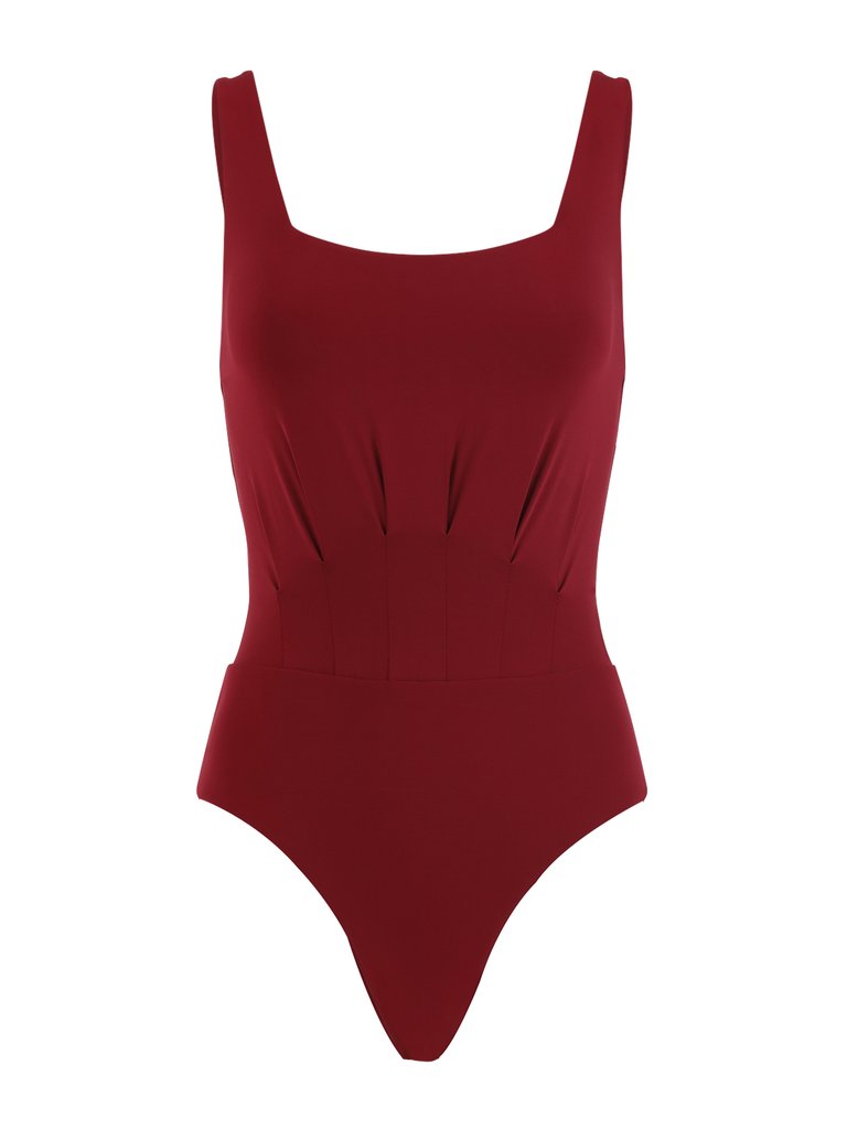 Noronha Full One-Piece - Sangria - Sangria