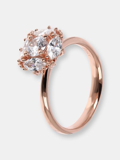 Bronzallure Cubic Zirconia Flower Ring product