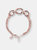 Forzatina Chain Oval Elements Multi-Strand Bracelet - Golden Rose