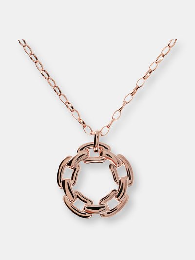 Bronzallure Golden Rose Geometries Pendant Necklace product