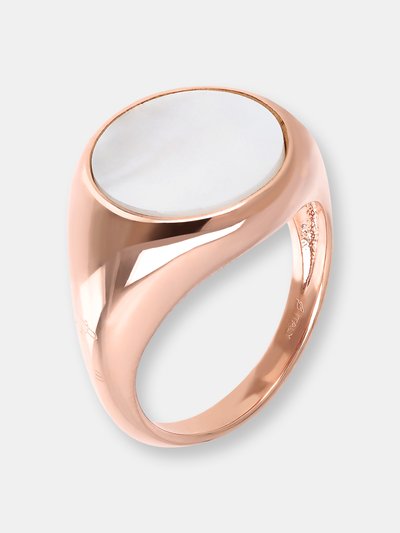 Bronzallure Natural Stone Small Chevalier Ring product
