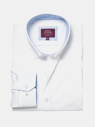 Brook Taverner Mens Lawrence Formal Shirt - White