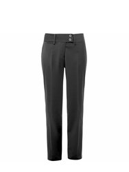 Brook Taverner Womens/Ladies Miranda Suit Trousers (Charcoal) - Charcoal