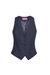 Womens/Ladies Nashville Waistcoat - Navy Herringbone - Navy Herringbone