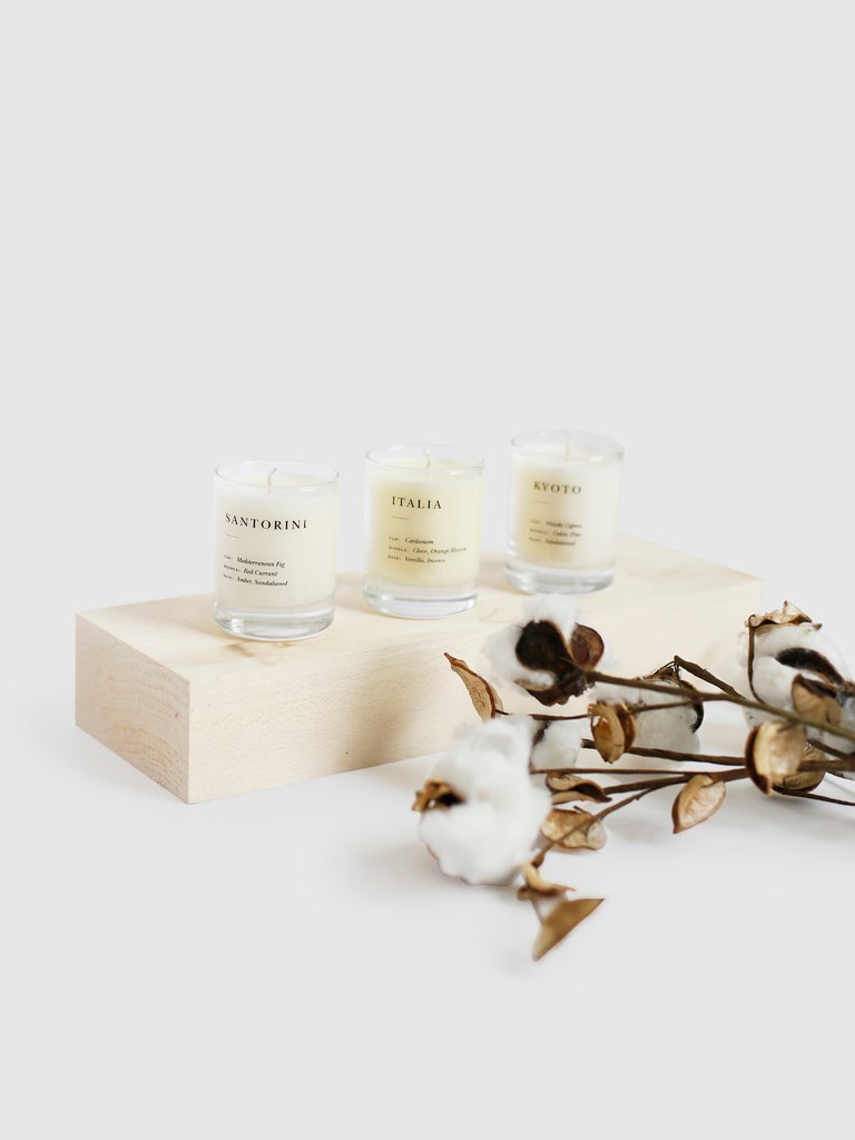 Escapist Smoke and Woods Candle Set