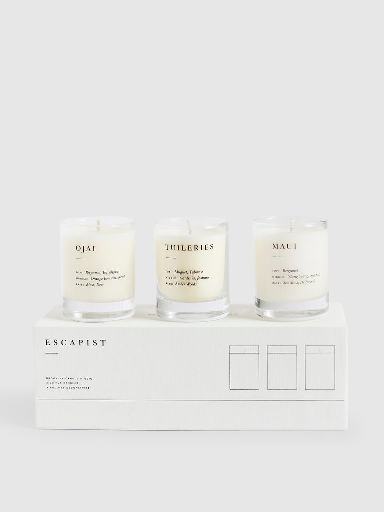 Escapist Smoke and Woods Candle Set