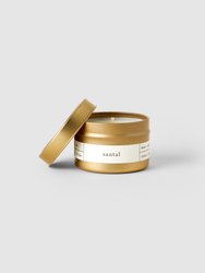 Santal Gold Travel Candle