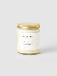 Sweet Fig Minimalist Candle