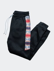 Black Desert Stripe Side Panel Jogger