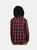 Red Shadow Plaid Flannel Shirt