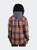 Rust Thermal Lined Flannel Shacket