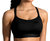 Dare Racerback Run Bra In Black - Black