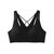 Dare V Neck Run Bra In Black