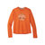 Distance Graphic Long Sleeve Shirt In Orange/trot Happy