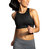 Drive 3 Pocket Run Bra In Black - Black