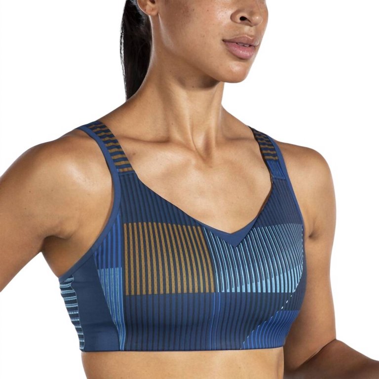 Drive Convertible Run Bra In Motion Print