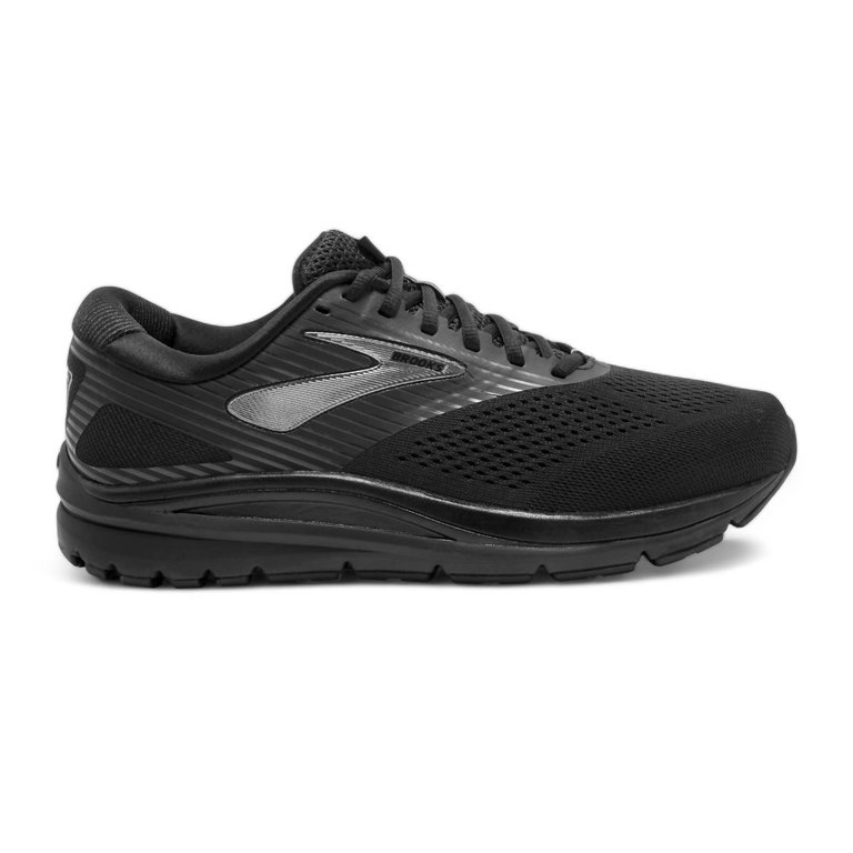 Men's Addiction 14 Running Shoes - Medium Width In Black/Charcoal/Black - Black/Charcoal/Black