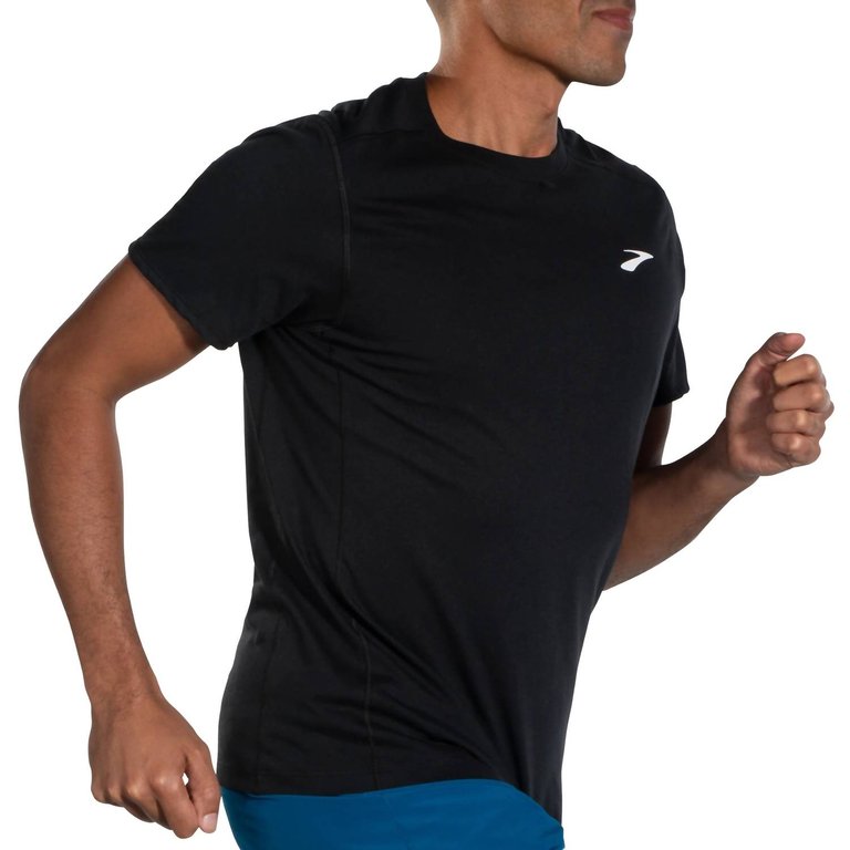 Men's Distance Short Sleeve 2.0 Shirt In Black