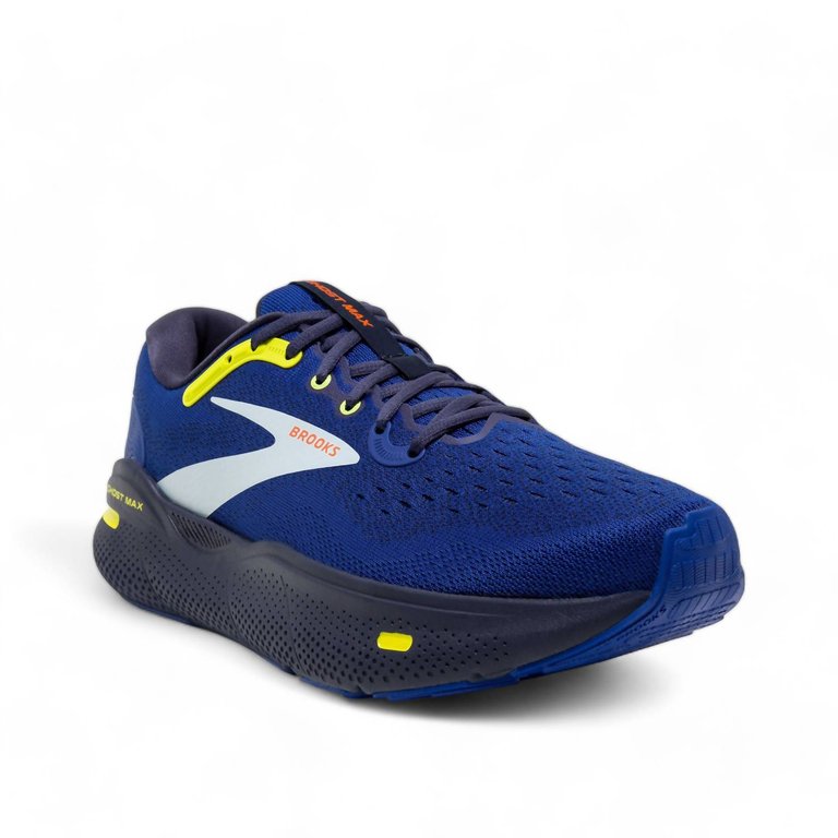 Men's Ghost Max Running Shoes In Surf The Web/peacoat/sulphur