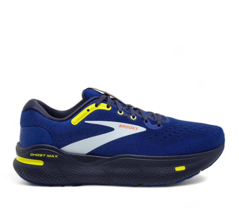 Men's Ghost Max Running Shoes In Surf The Web/peacoat/sulphur - Surf The Web/peacoat/sulphur