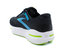 Men's Ghost Max Running Shoes - Wide In Black Atomic/blue/jasmine