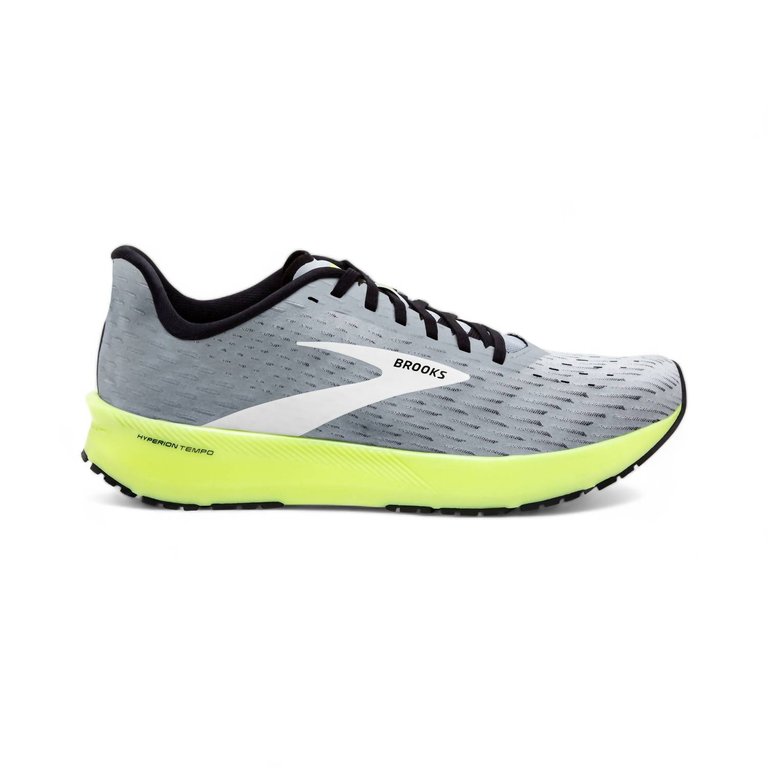 Men's Hyperion Tempo Road Running Shoes - Medium Width In Grey/Black/Nightlife - Grey/Black/Nightlife