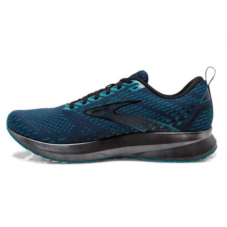 Men's Levitate 5 Running Shoes - Medium Width In Titan/crystal Teal/black