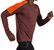 Men's Notch Thermal Long Sleeve 2.0 Shirt In Run Raisin/Vivid Flame