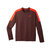 Men's Notch Thermal Long Sleeve 2.0 Shirt In Run Raisin/Vivid Flame