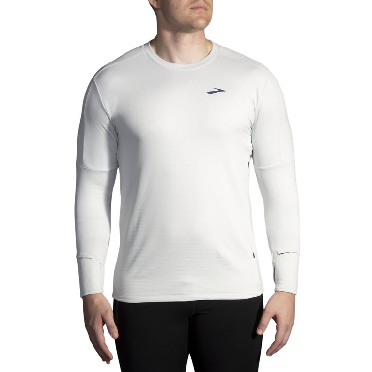 Men's Notch Thermal Long Sleeve 2.0 Shirt In Stone - Stone