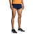 Men's Sherpa 3-Inch Split Short In Navy Geo Emboss/fluoro Orange