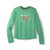 Women's Distance Graphic Long Sleeve Shirt In Green/run Merry