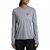 Women's Distance Long Sleeve Shirt In Heather Ash/trot Happy 23 - Heather Ash/trot Happy 23