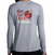 Women's Distance Long Sleeve Shirt In Heather Ash/trot Happy 23