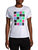 Women's Distance Short Sleeve 2.0 Tee In White/rh Mosaic - White/rh Mosaic