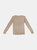 Brunello Cucinelli Women's Beige Cashmere Long Sleeve Pullover