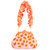 Arnoldi Peachpuff Hand-Beaded Clutch Bag In Orange & Peach