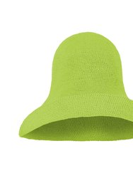Bloom Crochet Sun Hat In Lime Green