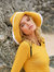 Bloom Line Crochet Sun Hat in Energizing Yellow - Yellow