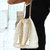 Colette Macrame Beach Bag In Off-White - Off White