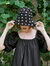 Flora Crochet Hat, In Black - Black