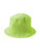 Florette Crochet Bucket Hat In Lime Green