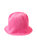 Florette Crochet Bucket Hat In Pink