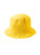 Florette Crochet Bucket Hat In Yellow