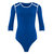 Girl Two Tone Eco Bodysuit In Sea Blue