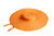LOLA Wide Brim Jute Straw Hat in Orange
