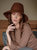 Meg Jute Straw Hat In Burnt Sienna - Burnt Sienna