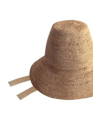 MEG Jute Straw Hat, In Nude Beige