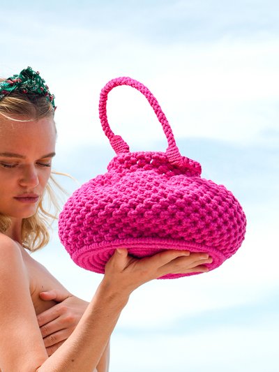 BRUNNA CO NAGA Macrame Vessel Beach Basket Bag product