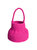 Petite Naga Macrame Bucket Bag In Hot Pink